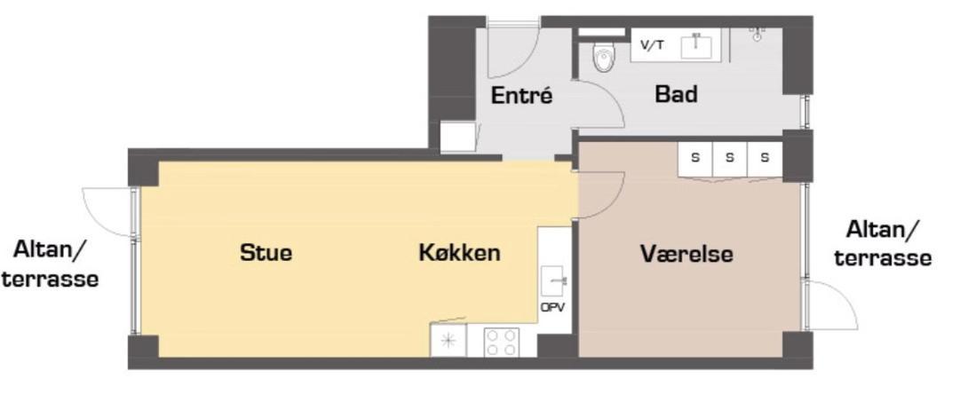 Great 1-Bed Wbalcony By Odense Harbour Διαμέρισμα Εξωτερικό φωτογραφία